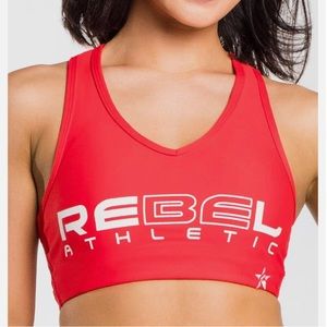 Rebel V-Neck Sports Bra